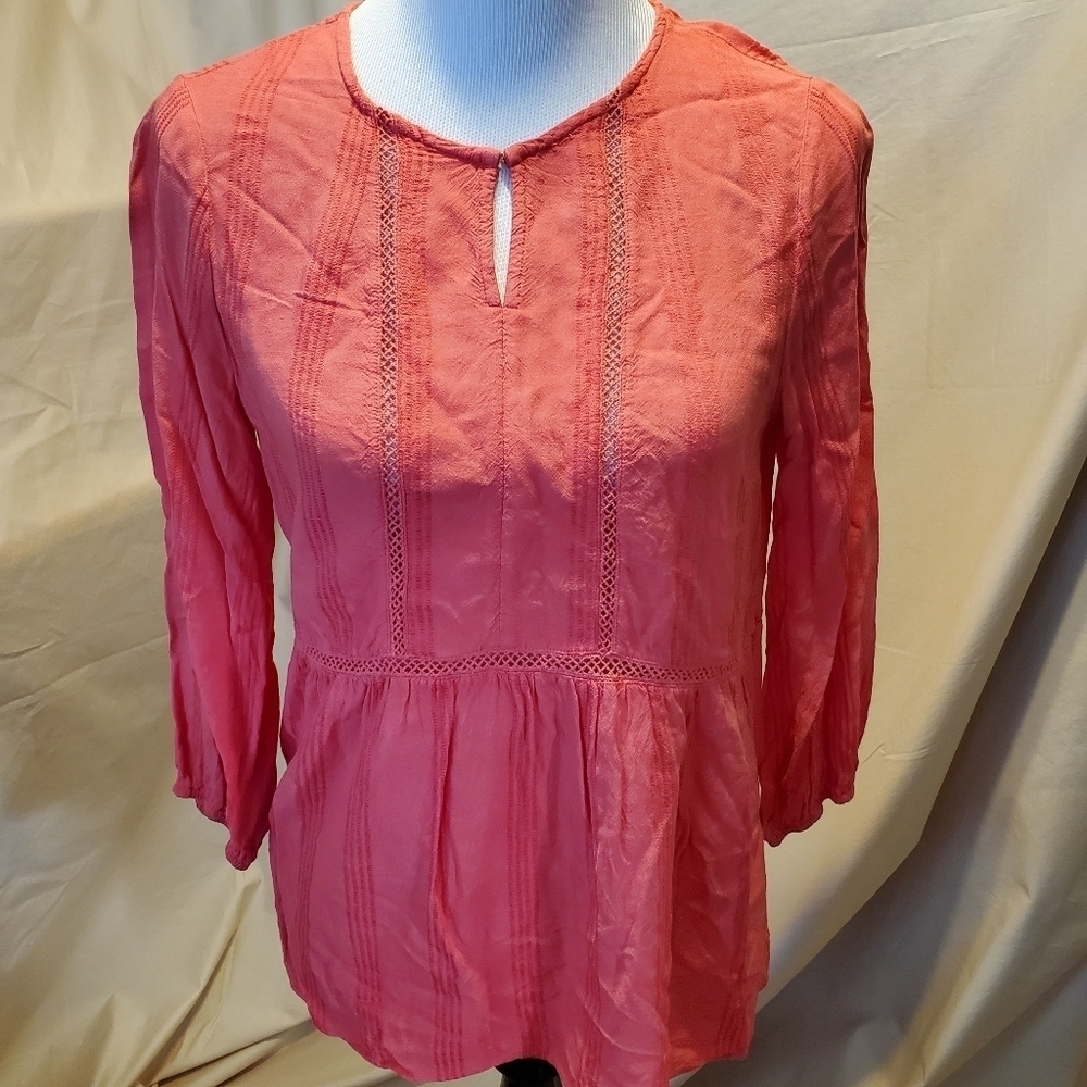 Fever Peasant Blouse SZ MD